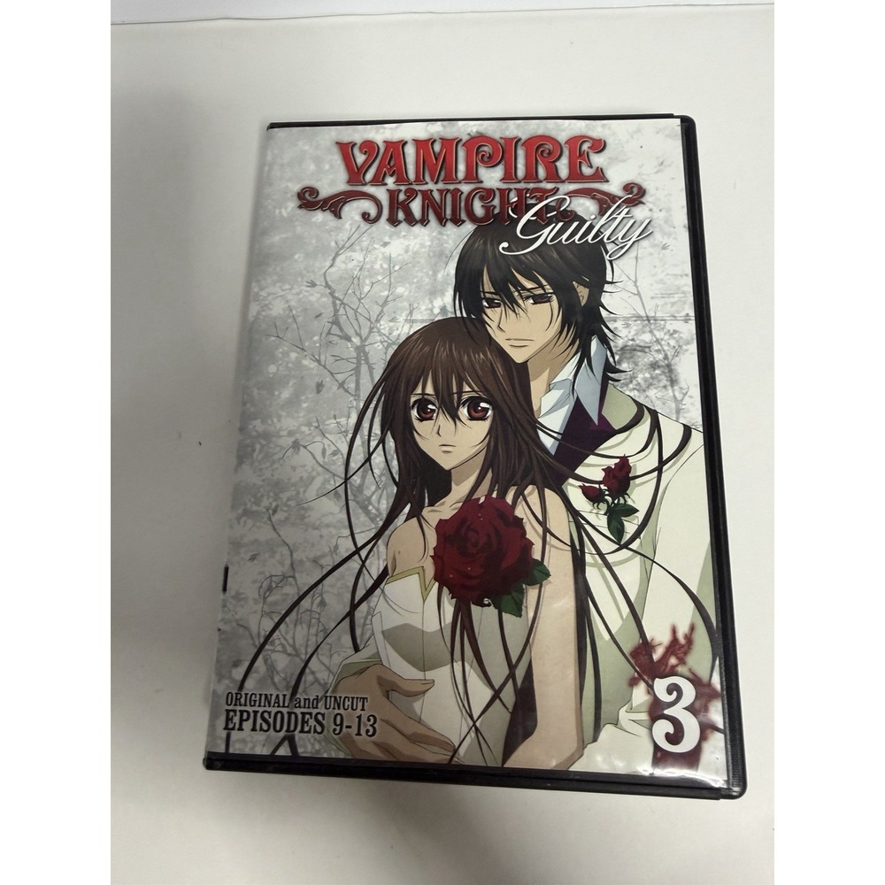 Vampire Knight Guilty: Volume 3 DVD Episodes 9-13 Original and Uncut